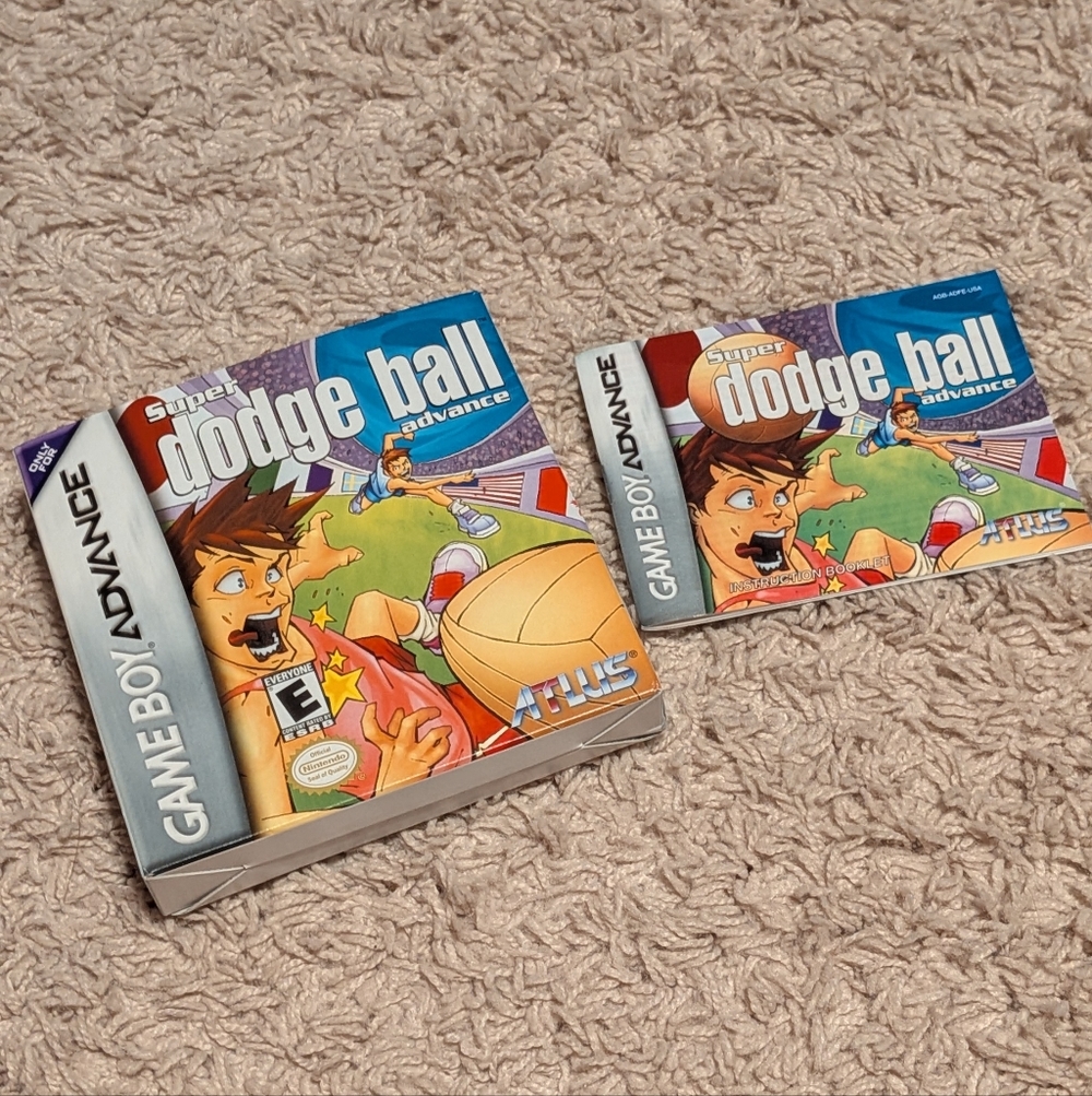 Super Dodgeball Advance GBA Box Only